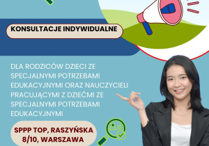 konsultacje indywidualne dla rodziców dzieci ze specjalnymi potrzebami edukacyjnymi